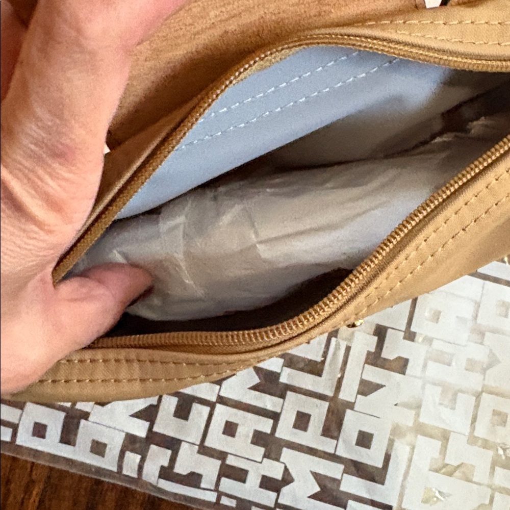 Longchamp Mini Bag in Tan and Brown - Picture 2 of 3